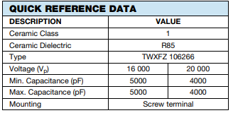 Vishay TWXFZ106266電容電壓器2000V以上參數(shù)數(shù)據(jù)圖