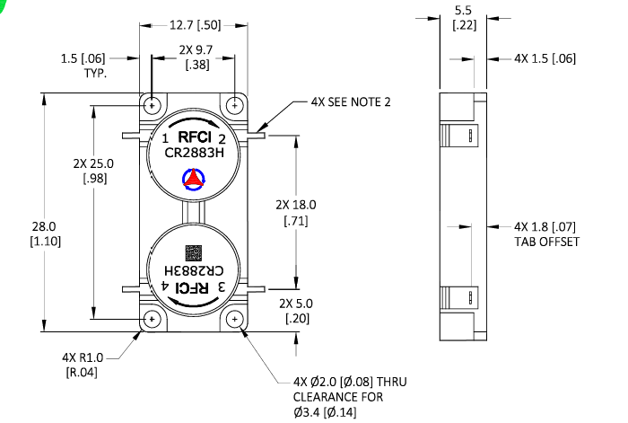 RFCI CR2883H雙循環(huán)器