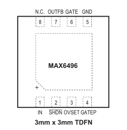 MAX6496ATA+T高性能電源管理芯片 現貨