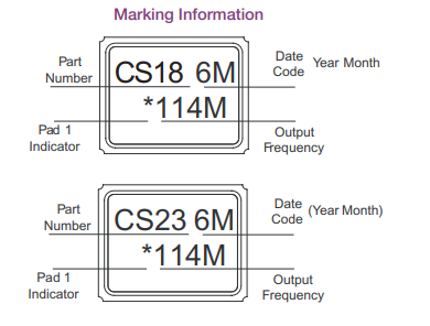 Connor-Winfield CS-018/CS-023晶振